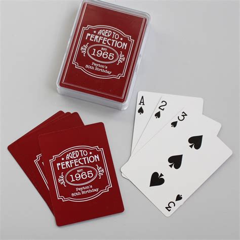 Find images of happy birthday card. Customized Birthday Playing Cards