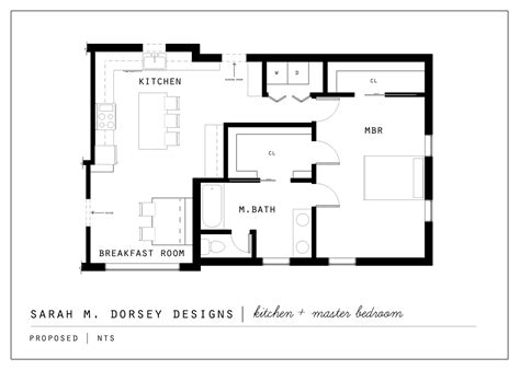 Master bedroom addition ideas bedroom master suite layout plans. sarah m. dorsey designs: Proposed Kitchen and Master Suite ...
