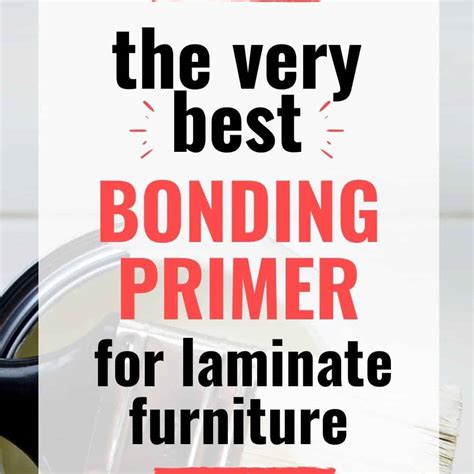This formula is designed to help paint adhere to a variety of surfaces, from rough wood to glossy laminate. Best Bonding Primer for Laminate Furniture