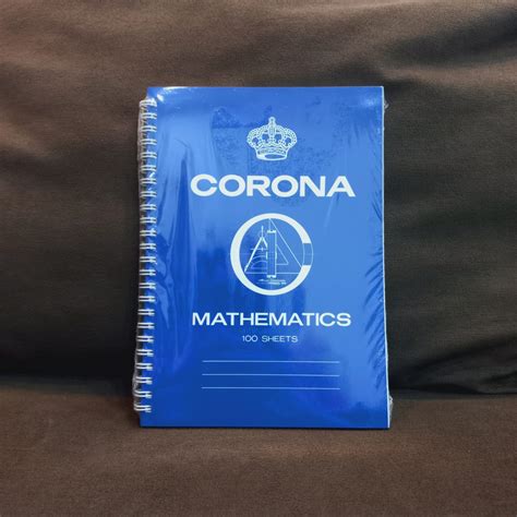 Corona Math Notebook 152 X 216 Mm Cmtdw 6100 100 Sheets Supplies 247