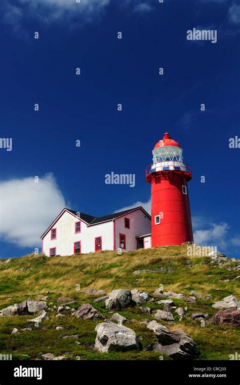 Lighthouse At Ferryland Head Avalon Peninsula Newfoundland Canada