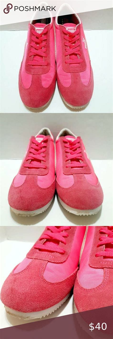 Puma Eco Ortholite Platform Sneaker Pink Sz White Sneakers Women Platform Sneaker New