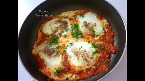 So, i had to come up with something new for this challenge and i chose 3 new recipes: Shakshuka - Simple Middle Eastern breakfast Recipe | Eggs ...