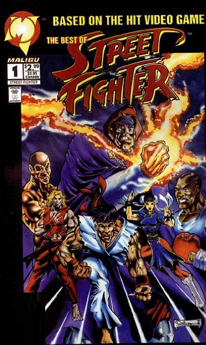 Street Fighter Malibu Comics Comic Book Tv Tropes