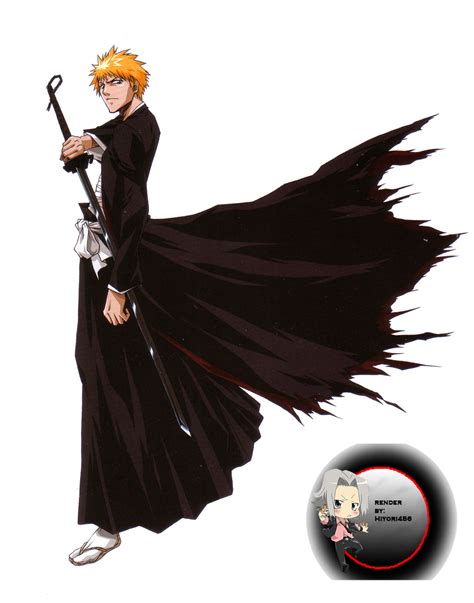 Bleach Ichigo Render By Hiyori456 On Deviantart