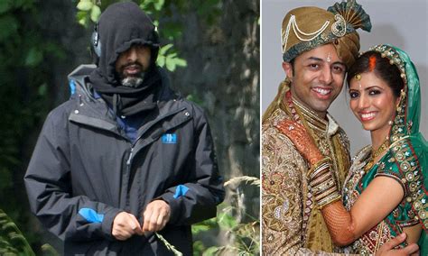 honeymoon murder suspect shrien dewani pictured wrapped in coat and hood daily mail online