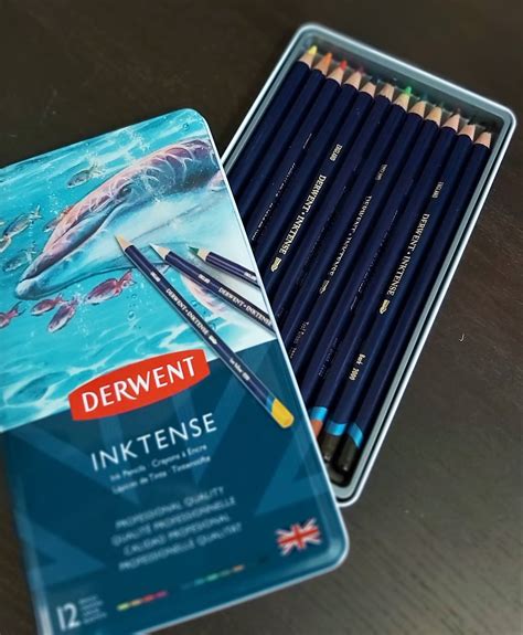Review Derwent Inktense Pencils