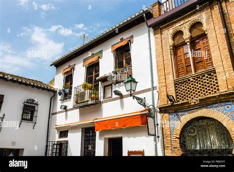 Traditional Arabic Architecture Of Andalusia Albaicin Moorish Medieval