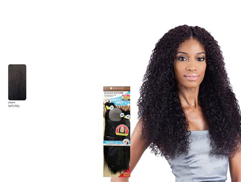Naked Nature Unprocessed Brazilian Virgin Remy Human Hair Weave Wet