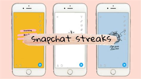 Easy Snapchat Streaks Ideas Youtube