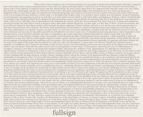 Writing about the declaration of independence or the constitution in your next paper? Historic Handwriting Fonts — vLetter, Inc