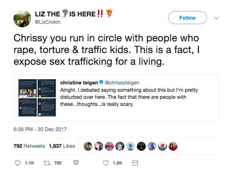 A Conspiracy Theorist Who Believes In The Pizzagate Hoax Came At Chrissy Teigen And She Had