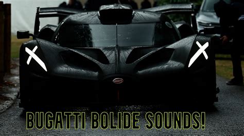 Bugatti Bolide Sounds And Acceleration Hypercar Sounds Youtube