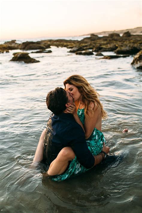 Engagement Session At Crystal Cove Laguna Beach With Anna And Don San