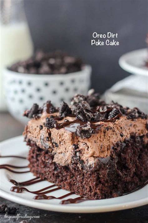 I'm sure you will like my video.don't forget subscribe for more and more cake decorating video daily. Oreo Dirt Poke Cake - Beyond Frosting