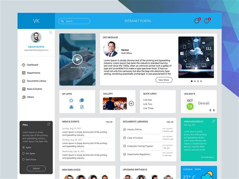 7 Intranet Design Examples Loved By Employees Intrane
