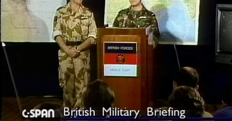 British Military News Briefing February 4 1991 C