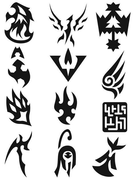 Symbols 9 By Feare909 Cool Symbols Symbol Design Symbols