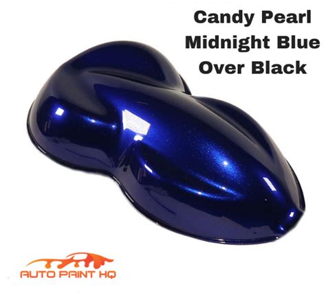 Candy Midnight Blue Car Paint