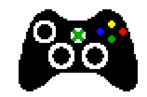 Xbox Controller Pixel Art Maker