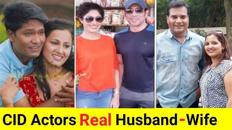 Cid Actors Real Life Husband And Wife Real Couples Of All Cid Actors Daya Abhijit Tarika