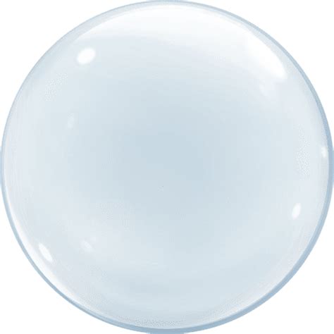 Clear Deco Bubble Balloon (24