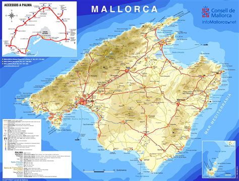 Abundancia Gaviota Me Prepar Mapa Turistico Mallorca Retocar Delicado