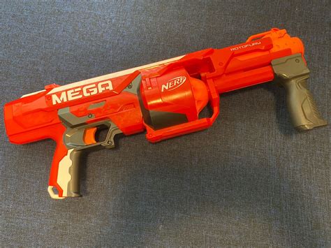 Nerf Mega Rotofury On Sale Darts Not Included Hobbies Toys Toys Games On Carousell