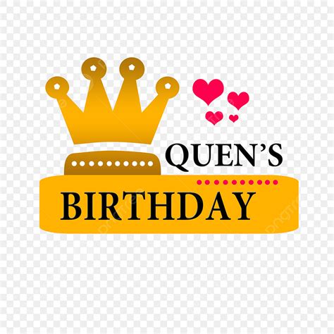 Queen Crown Png Picture Birthday Queen Yellow Crown Decoration Queen