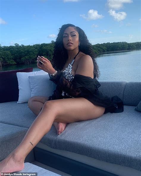 Jordyn Woods Turns Up The Heat In Miami With Sultry Selfies In A Bikini