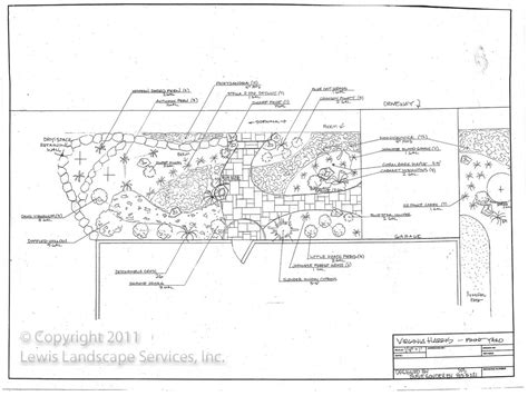 Plan View Designs Most Common Lewis Landscape Services