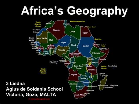 African Geography Ppt