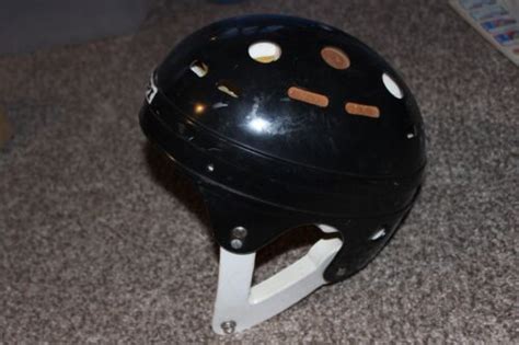 Vtg Black Stan Mikita 21 Ice Hockey Helmet Northland Adult Ebay