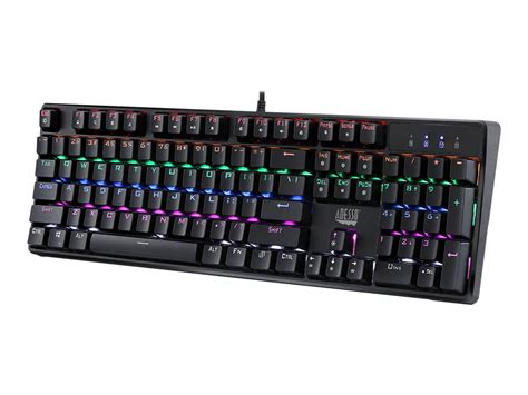 Adesso Easytouch 640eb Multi Color Illuminated Mechanical Gaming