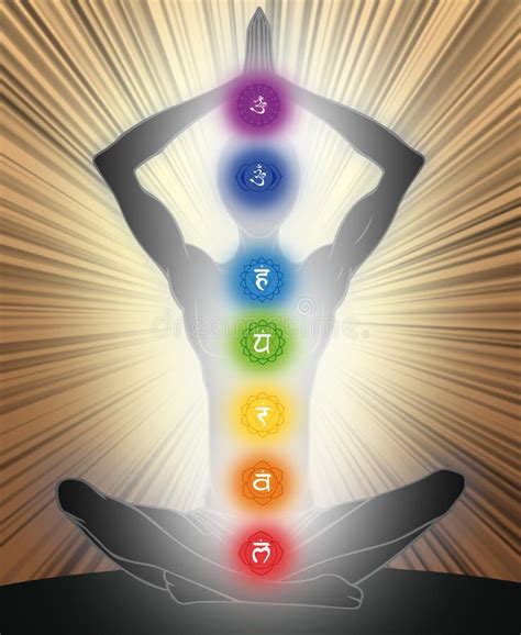 Seven Chakras Stock Illustration Illustration Of Religion 35511941