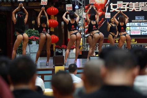 Photos Chinese Women Engage In Most Beautiful Buttocks Contest