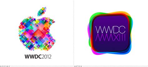 Wwdc Logo Before And After Typography Branding Graphic Design Firms