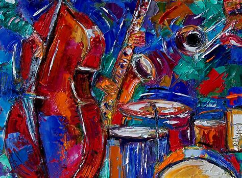 Debra Hurd Original Paintings And Jazz Art Abstract Jazz Art Painting