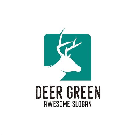 Premium Vector Deer Silhouette Logo Vintage