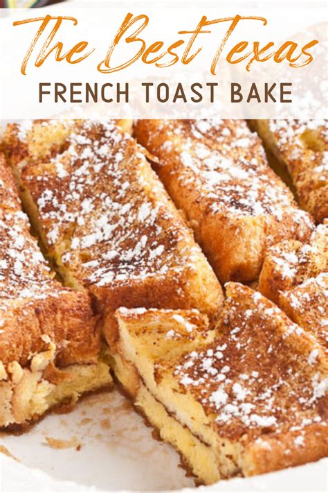 Texas French Toast Bake Recipe Breakfast Brunch Recipes Recipes