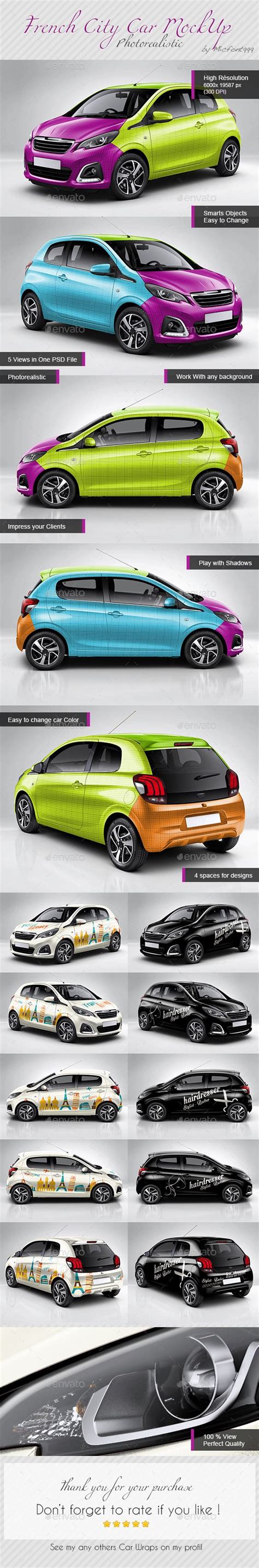 Mock Up Car Wrap In Photoshop