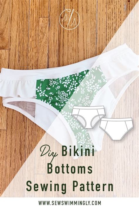 Diy Adjustable Bikini Bottoms Pdf Sewing Pattern Sewing Patterns Pdf Sexiz Pix
