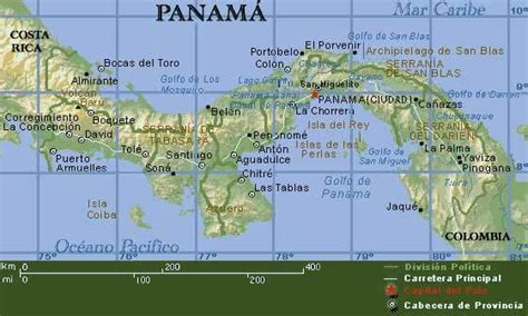 Панама страна на карте фото