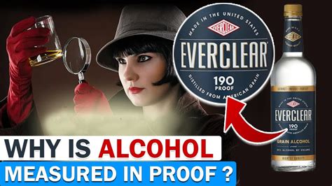 Why Is Alcohol Measured In Proof What Does The Number Mean Youtube