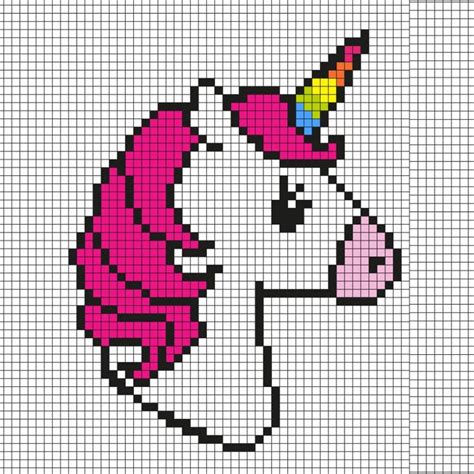 Unicorn Pixel Art Pattern My Xxx Hot Girl