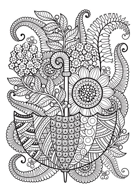 Mindfulness Coloring Pages Printable Pdf