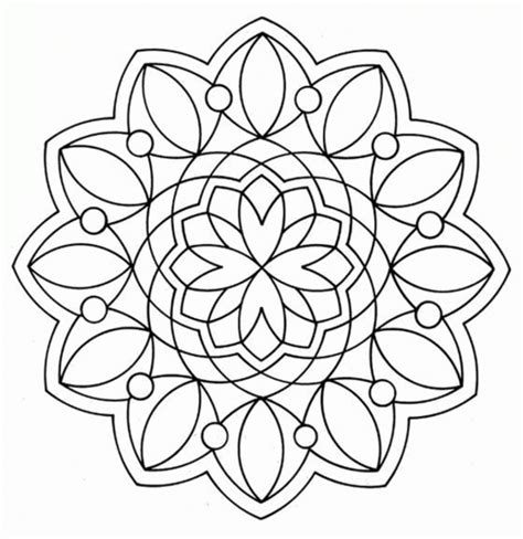 29 Mandala Coloring Pages Geometric