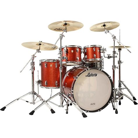 Ludwig Classic Maple 4 Piece Shell Pack With 22 Bass Drum