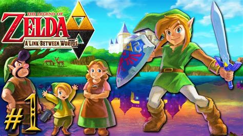 The Legend Of Zelda A Link Between Worlds Heros Sword Gameplay
