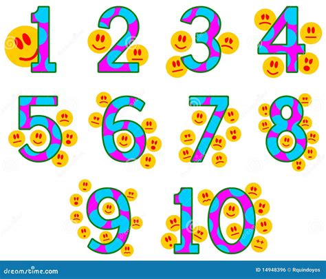 Counting Emoticons Stock Illustration Illustration Of Counting 14948396